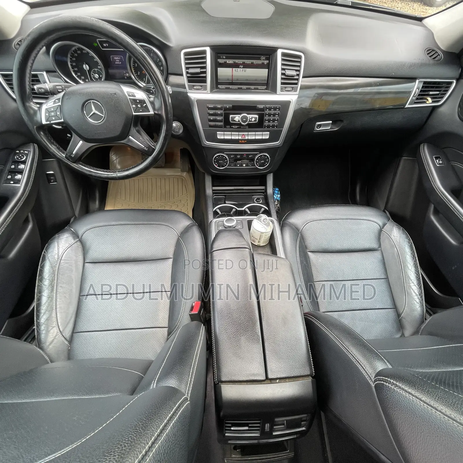 Mercedes-Benz M Class ML350 4dr SUV (3.5L 6cyl 7A) 2015 Black