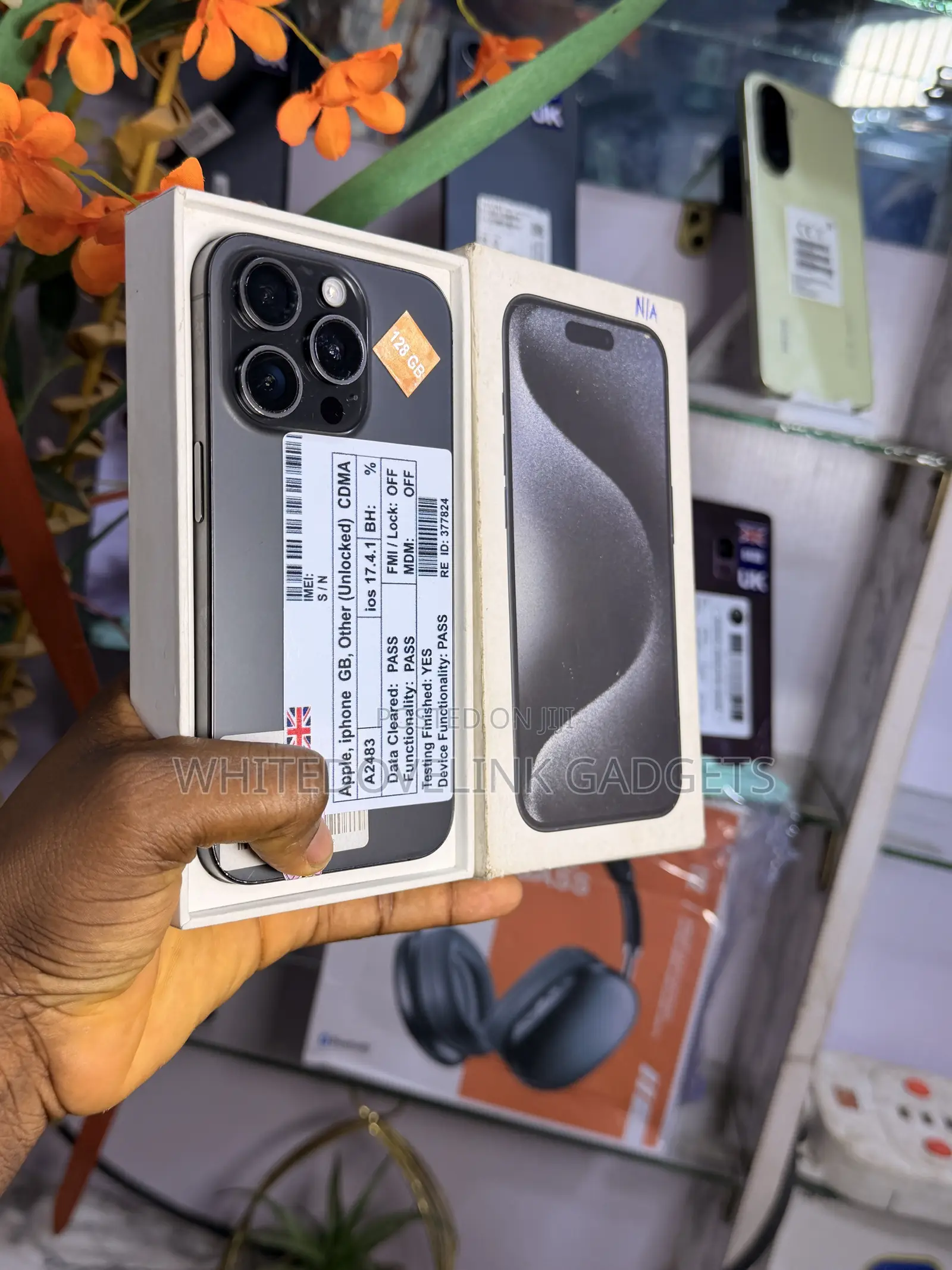 Apple iPhone 15 Pro 128 GB Gray