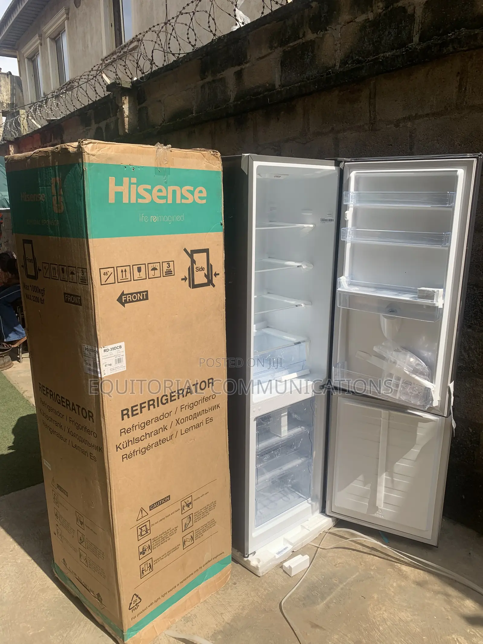 Hisense 35DCB 264L Fast Cooling Refrigerator With Water Dispenser