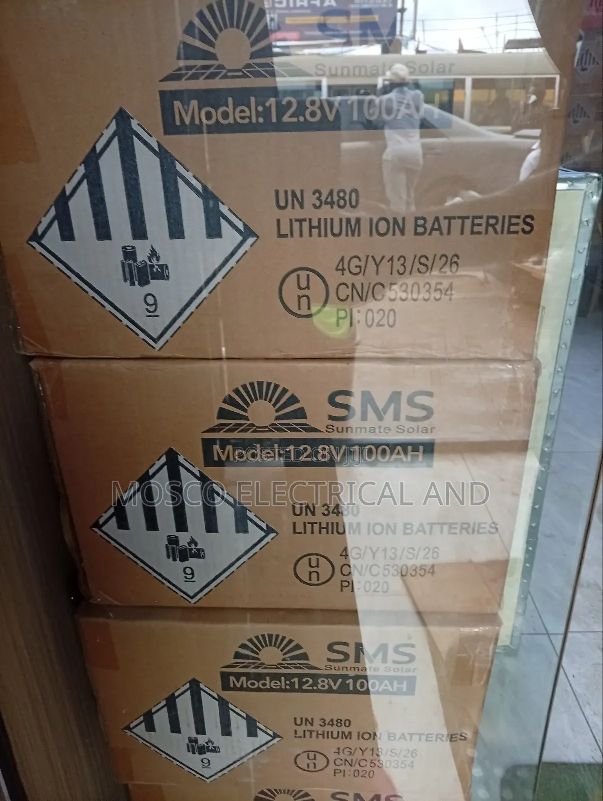 1kwh/12volts SMS Lithium Ion Solar Batteries