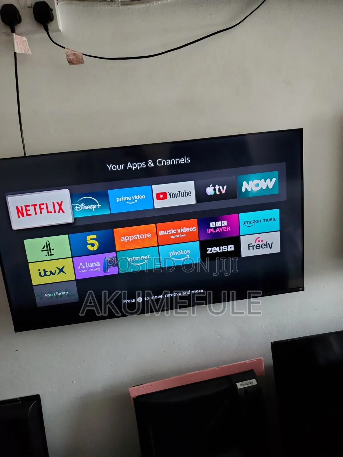TCL Fire Smart TV 40 Inches Display With Free Netflix Account