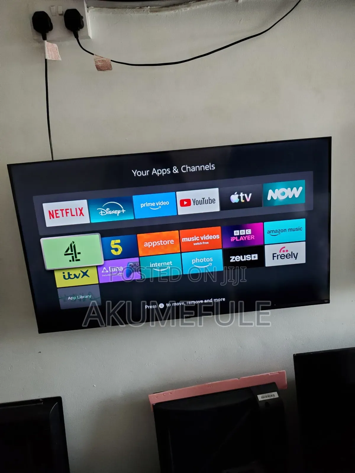 TCL Fire Smart TV 40 Inches Display With Free Netflix Account