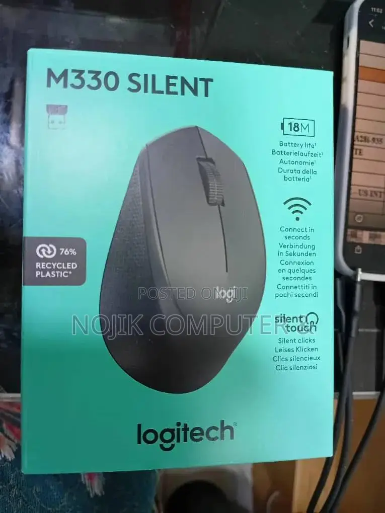 Logitech M330 Slient Plus Wireless Mouse