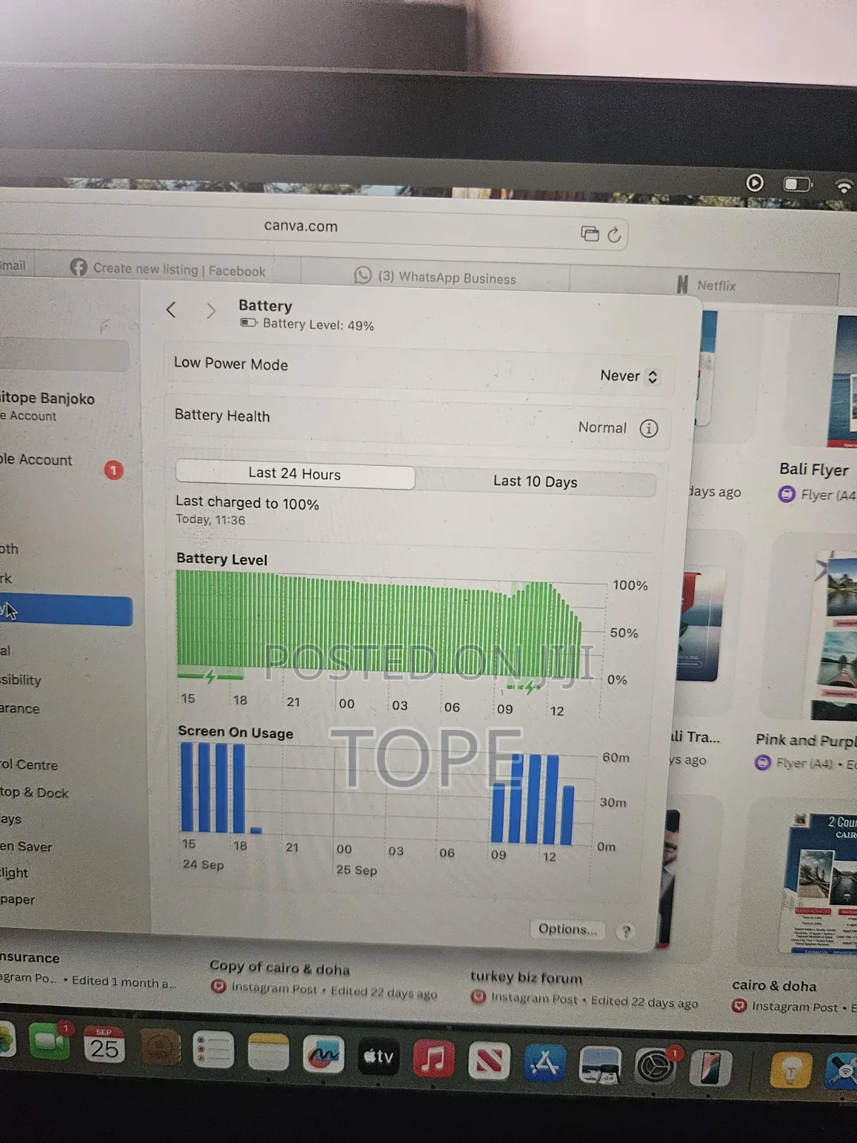 Laptop Apple MacBook Pro 2020 8GB Intel Core i5 SSD 256GB