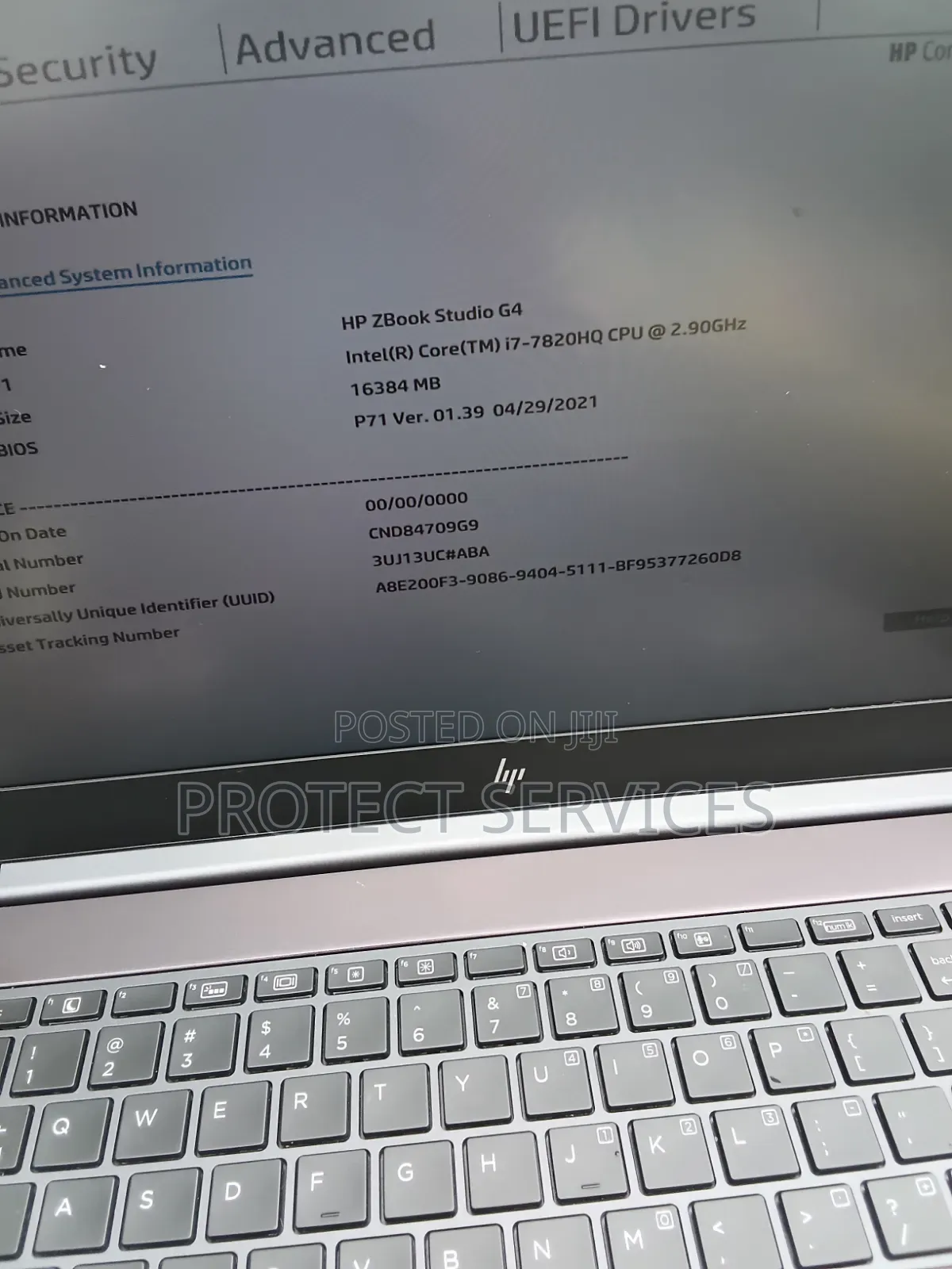 Laptop HP ZBook Studio G4 16GB Intel Core i7 SSD 256GB