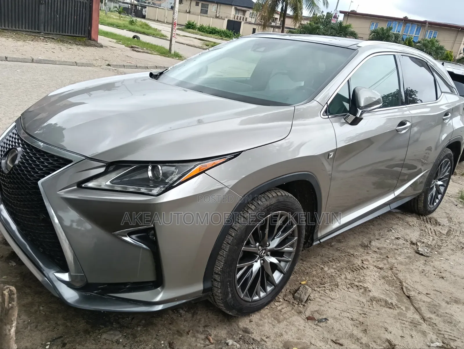 Lexus RX 350 F Sport FWD 2018 Gray