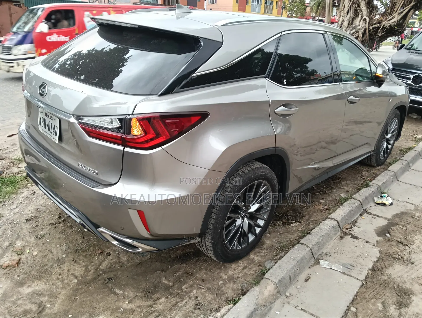 Lexus RX 350 F Sport FWD 2018 Gray