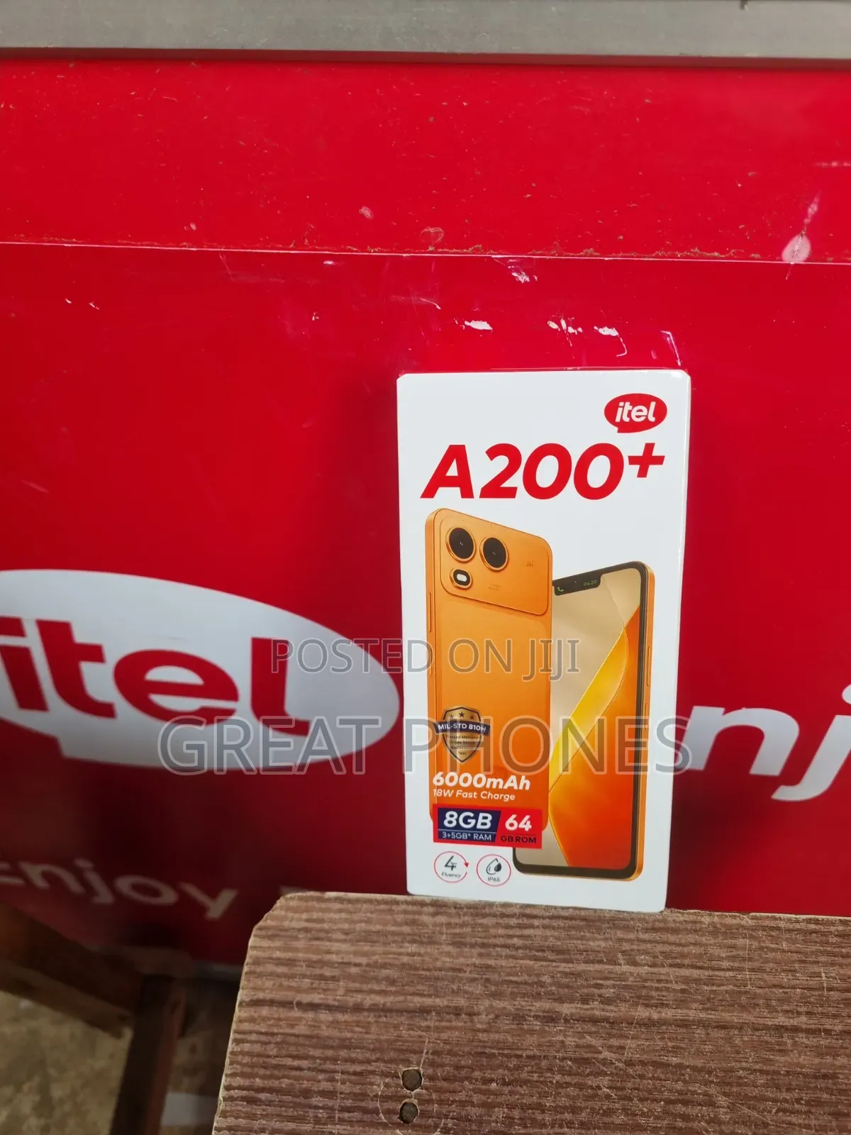 New Itel A200+ 64 GB Blue