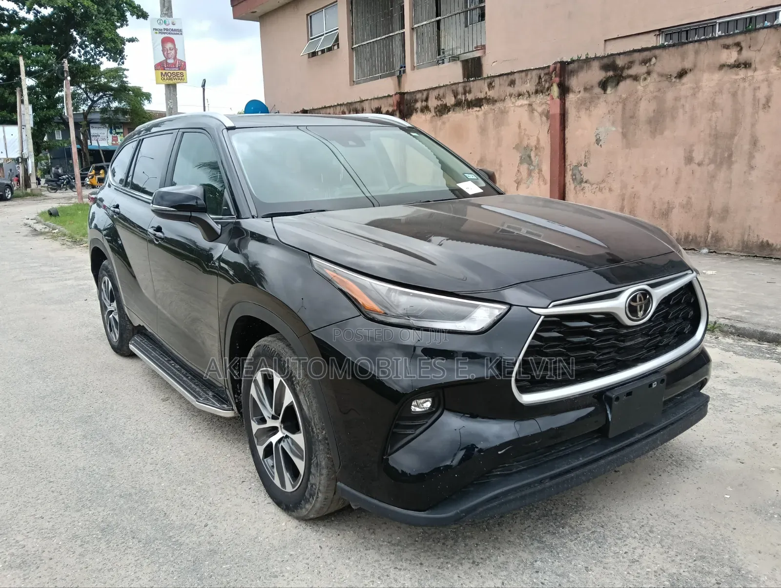 Toyota Highlander XLE FWD 2023 Black