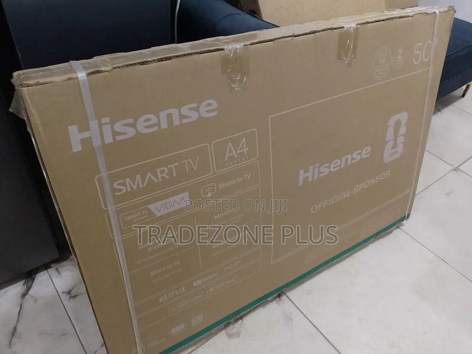 50A4Q Hisense 50" Smart Television – Elegant Design
