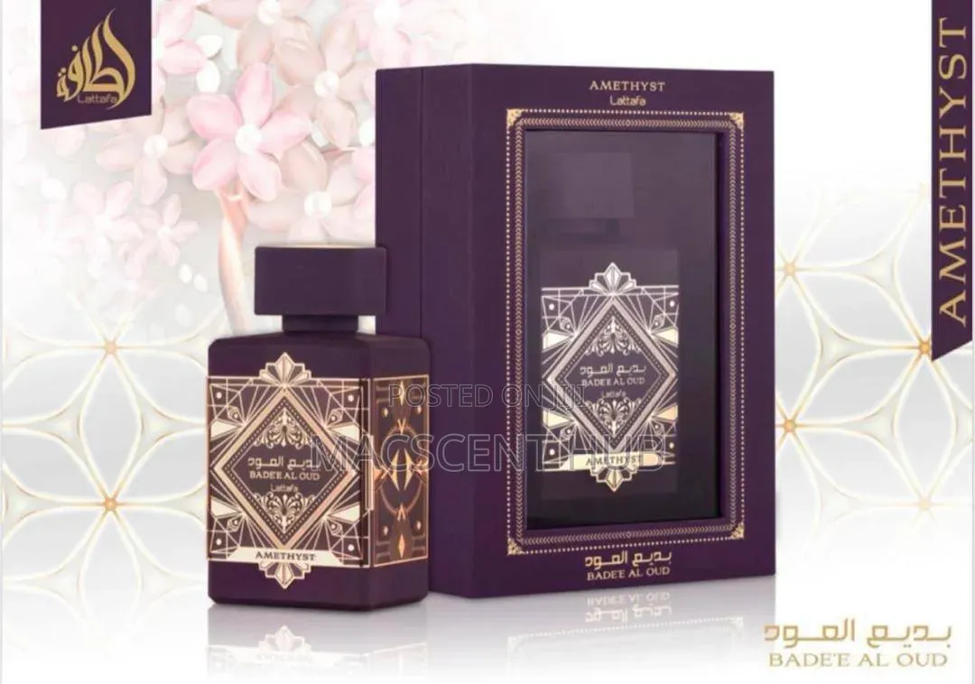 Lattafa Badee Al Oud Amethyst EDP 100ml Unisex Perfume