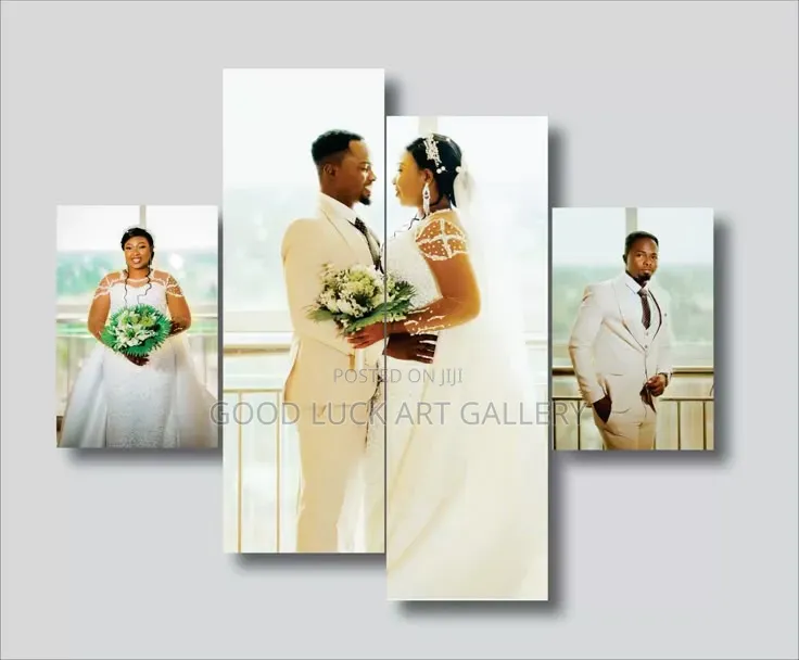 4 Panel Class Photo Canvas