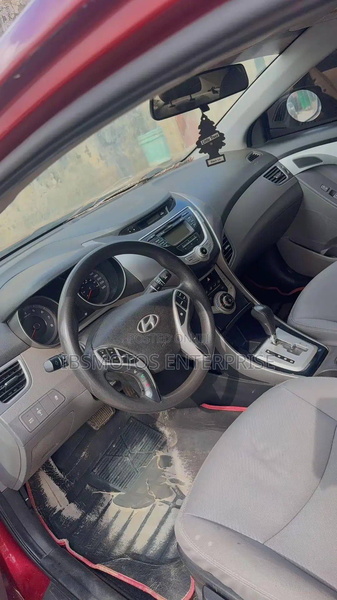 Hyundai Elantra GLS Automatic 2012 Red