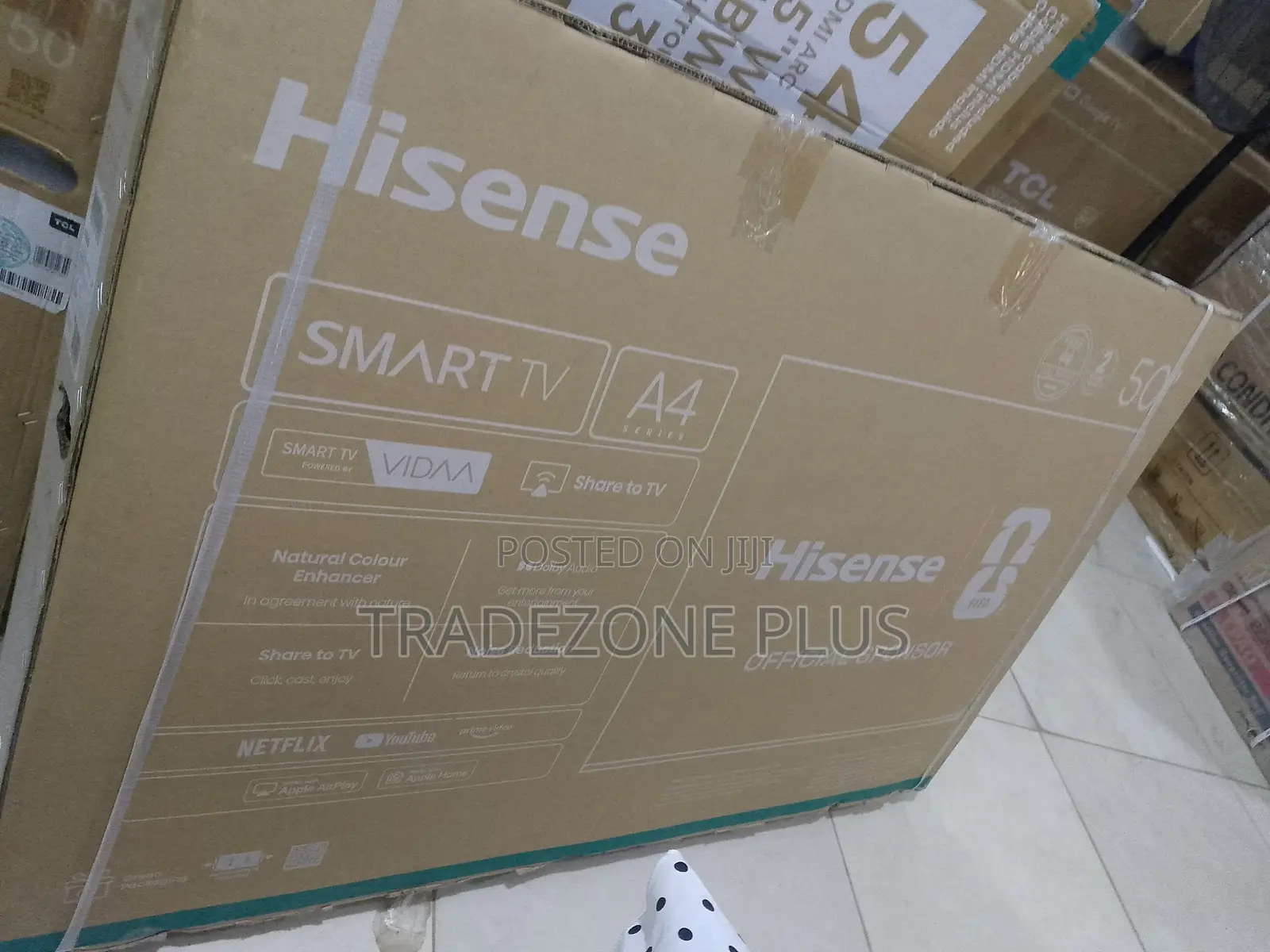 Hisense 50" Smart Television – Modern Home Essential