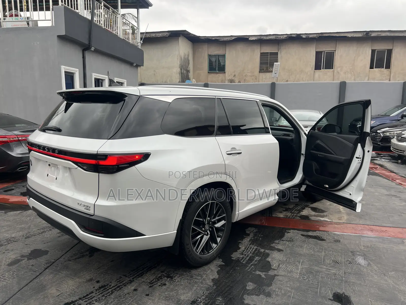 Lexus TX 2024 White