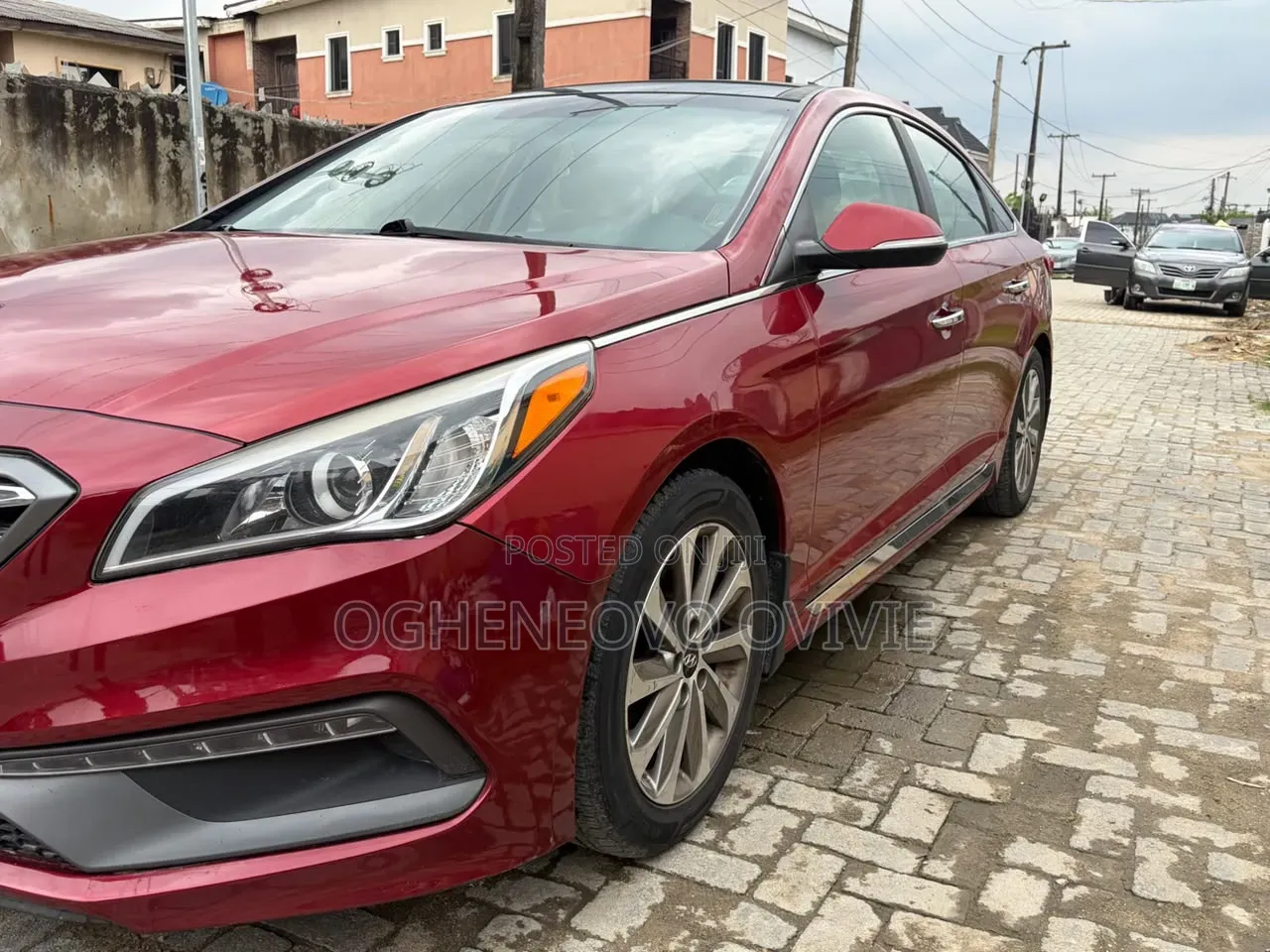 Hyundai Sonata Sport Sedan FWD (2.4L 4cyl 6A) 2016 Red
