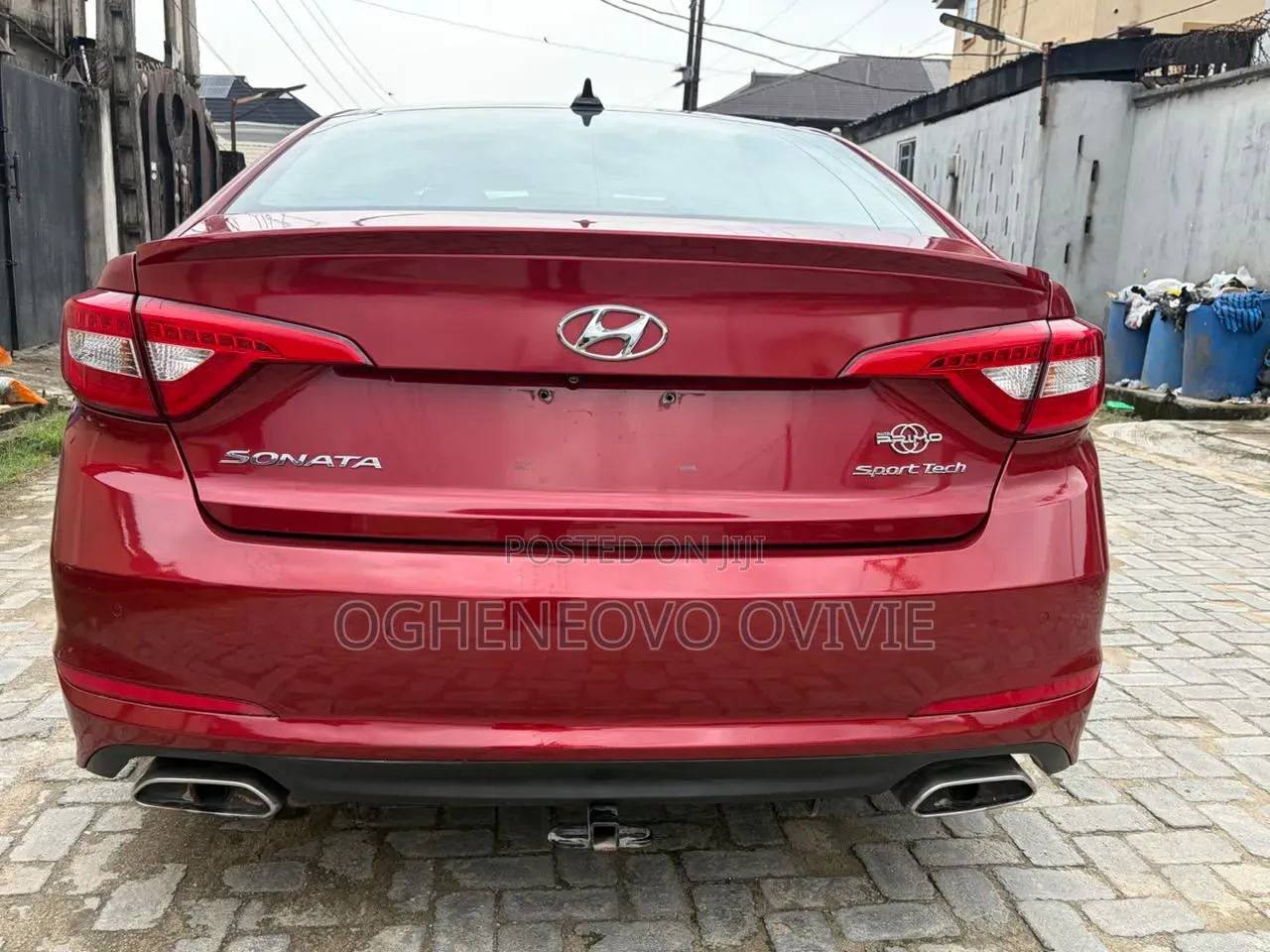 Hyundai Sonata Sport Sedan FWD (2.4L 4cyl 6A) 2016 Red