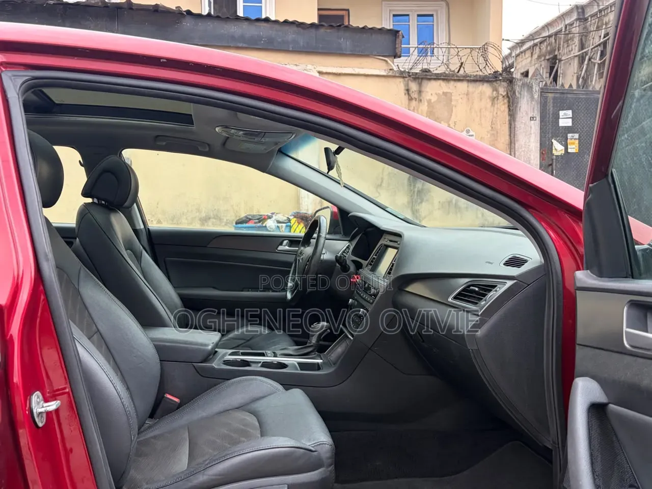 Hyundai Sonata Sport Sedan FWD (2.4L 4cyl 6A) 2016 Red