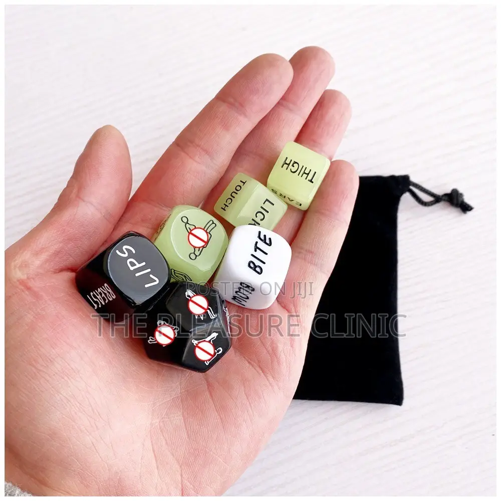 Erotic Dice Set for Couples (6-in-1 Set)