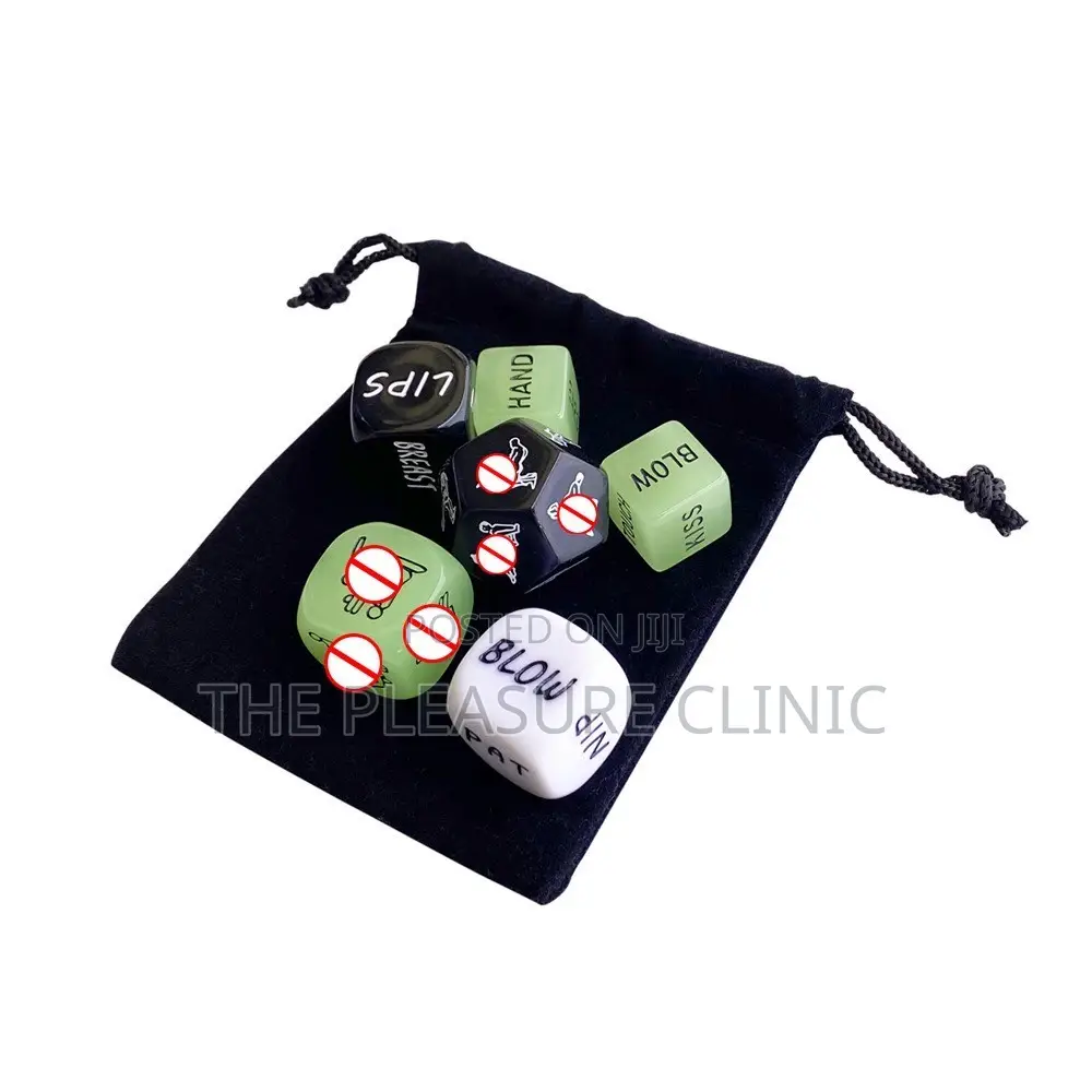 Erotic Dice Set for Couples (6-in-1 Set)