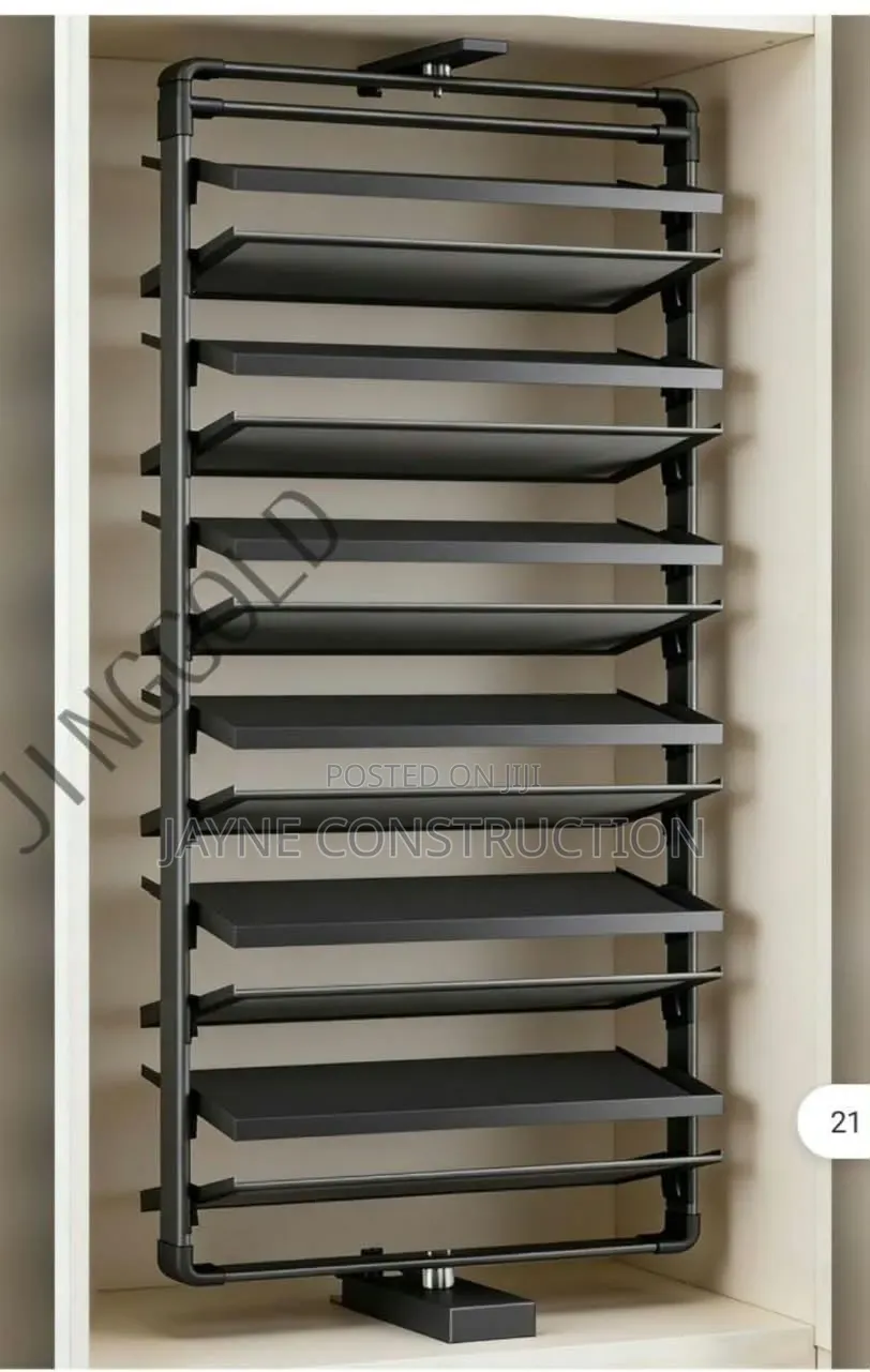 Kitchen Pantry and Revolving Shelf