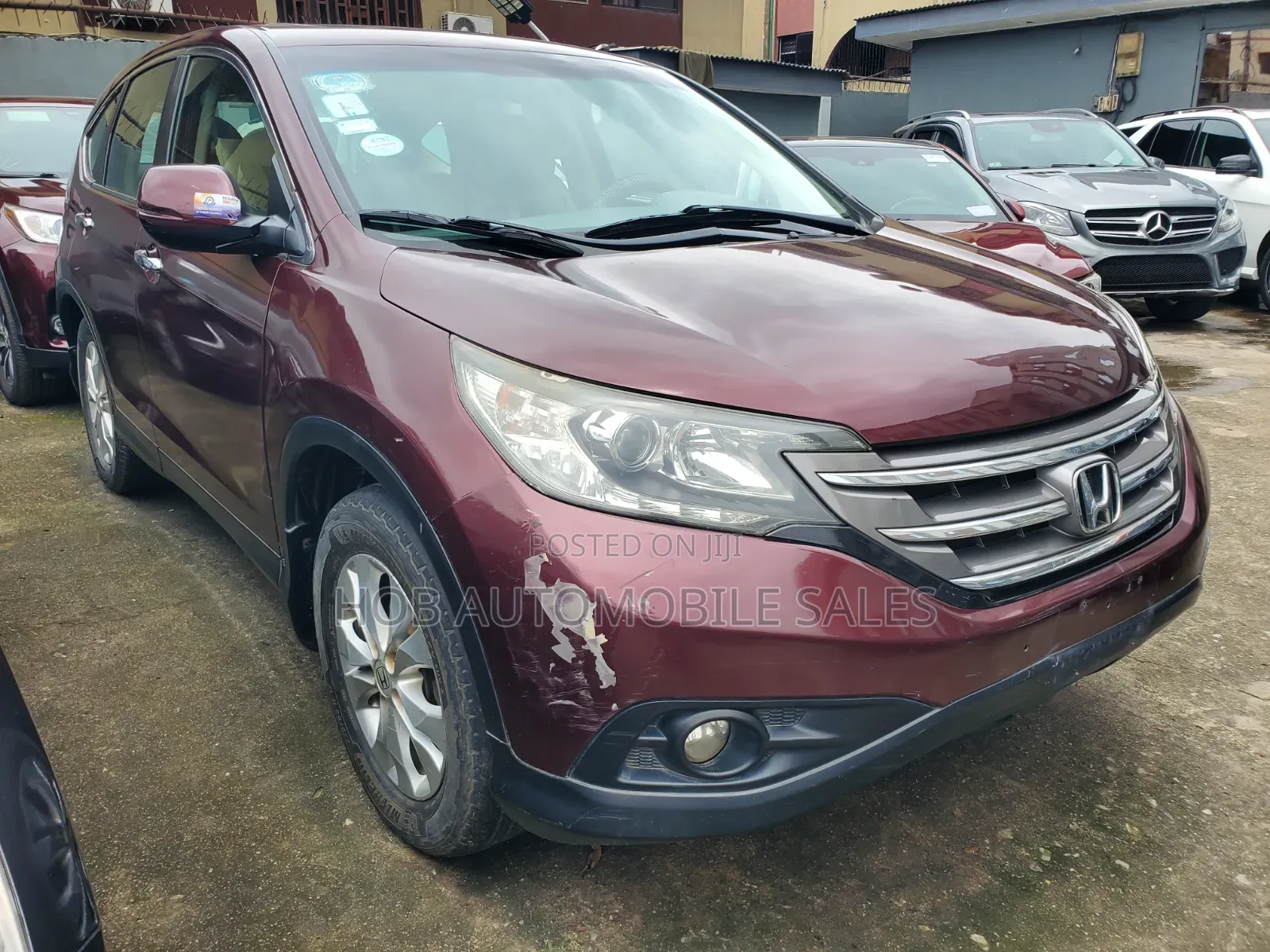 Honda CR-V EX-L 4dr SUV AWD (2.4L 4cyl 5A) 2012 Burgundy