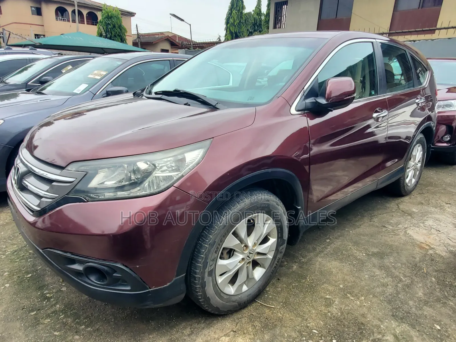 Honda CR-V EX-L 4dr SUV AWD (2.4L 4cyl 5A) 2012 Burgundy