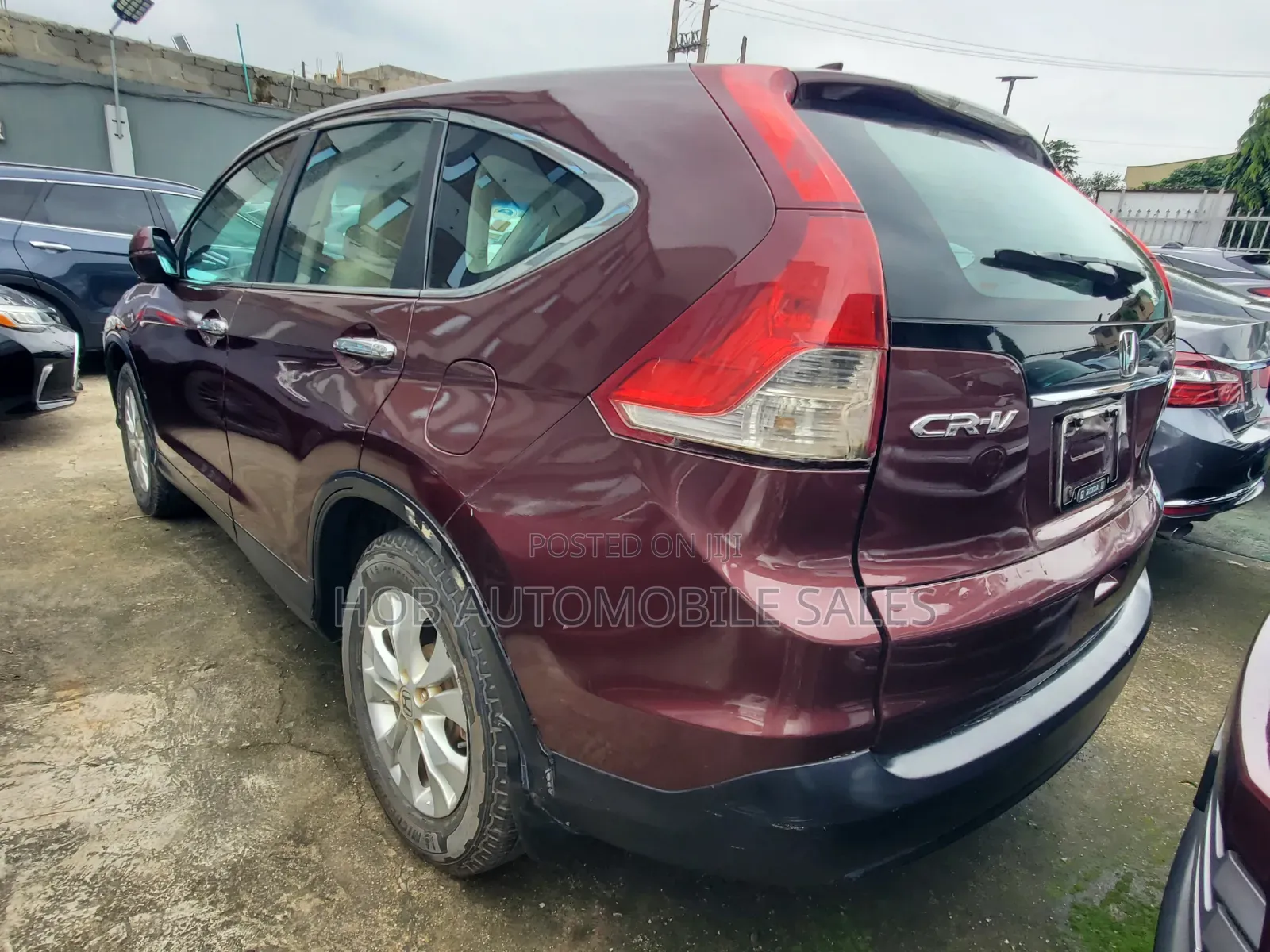 Honda CR-V EX-L 4dr SUV AWD (2.4L 4cyl 5A) 2012 Burgundy
