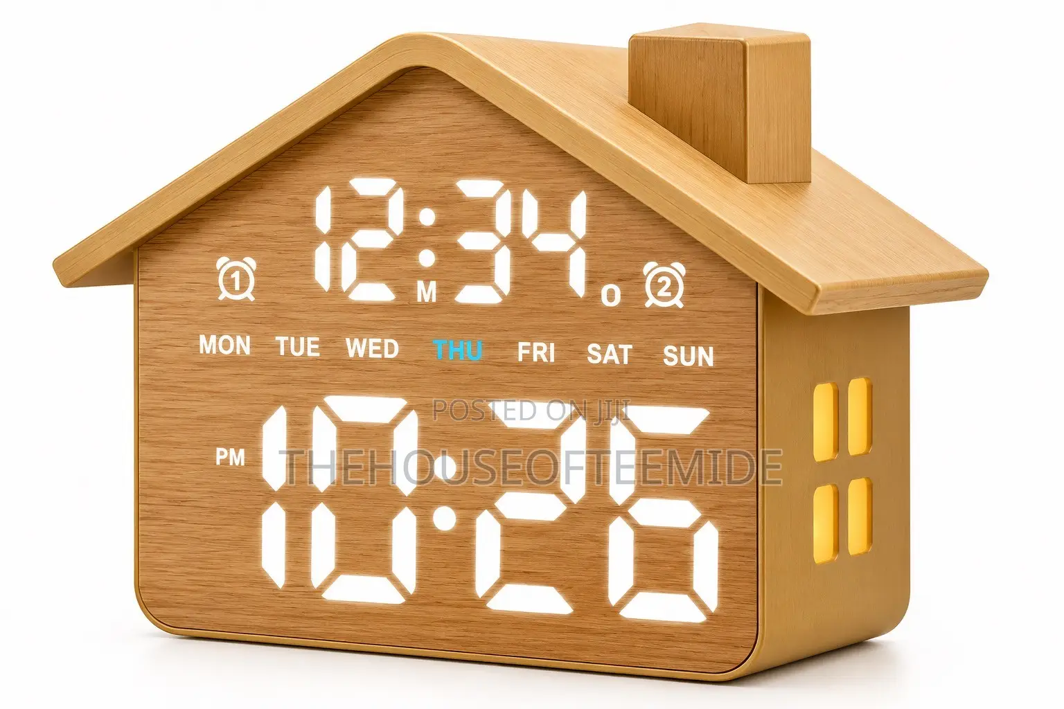Digital Led Clock With Alarm and Calendar
