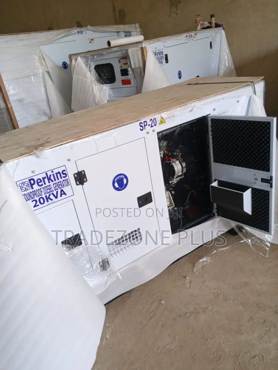 New Perkins 20kVA Soundproof Gen Set Available