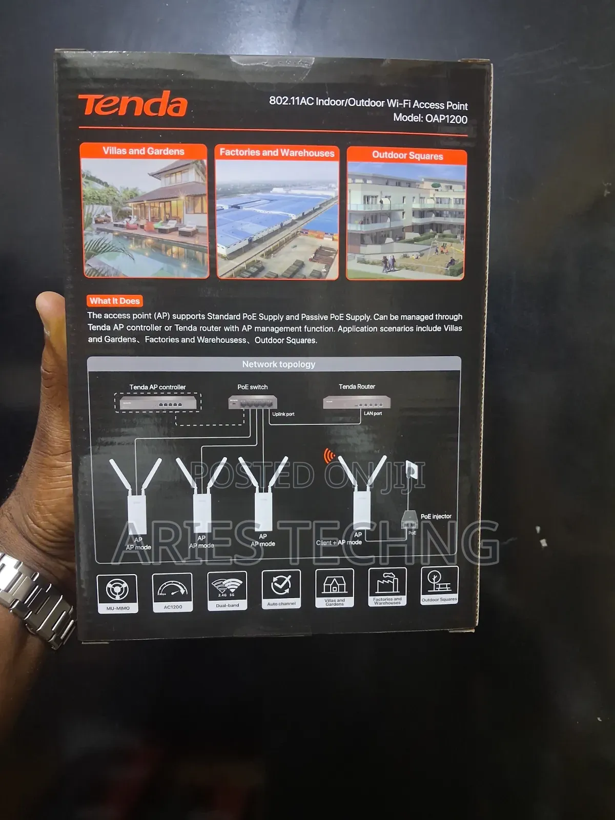 Tenda OAP1200 — Outdoor Access Point