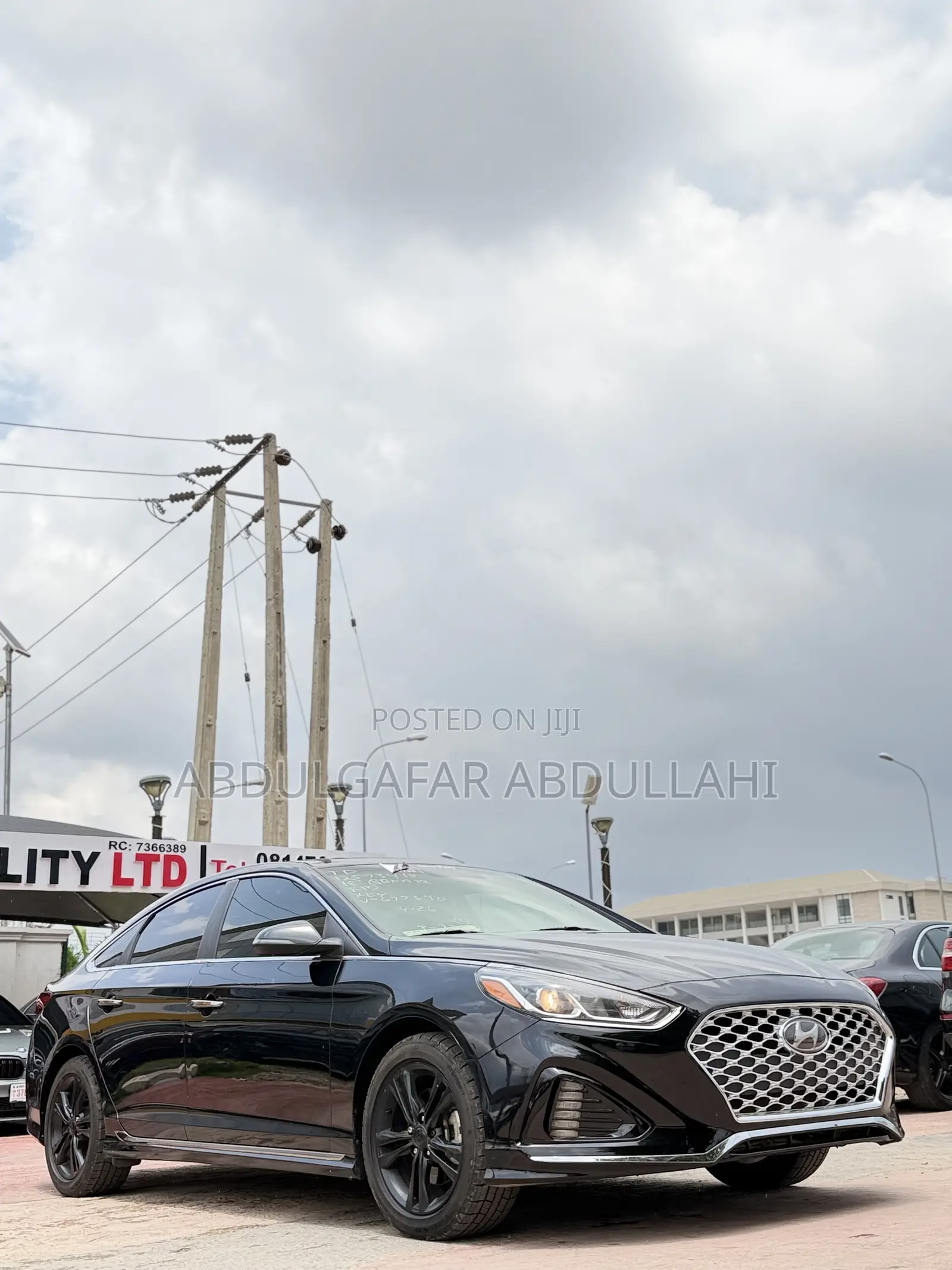 Hyundai Sonata Sport 2018 Black