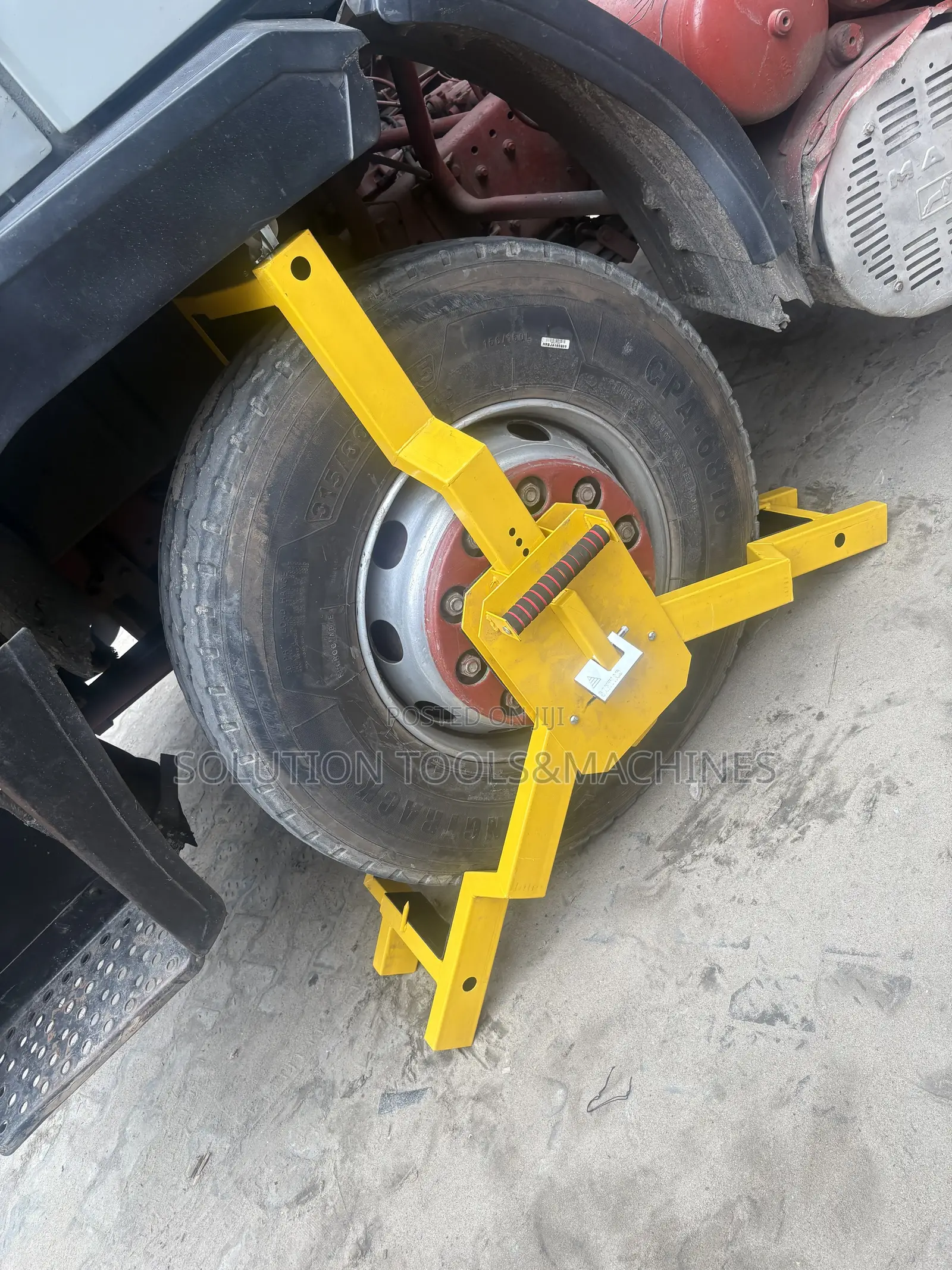3 Forks Wheel Security Tyre Lock Clamp Truck Lorry Car