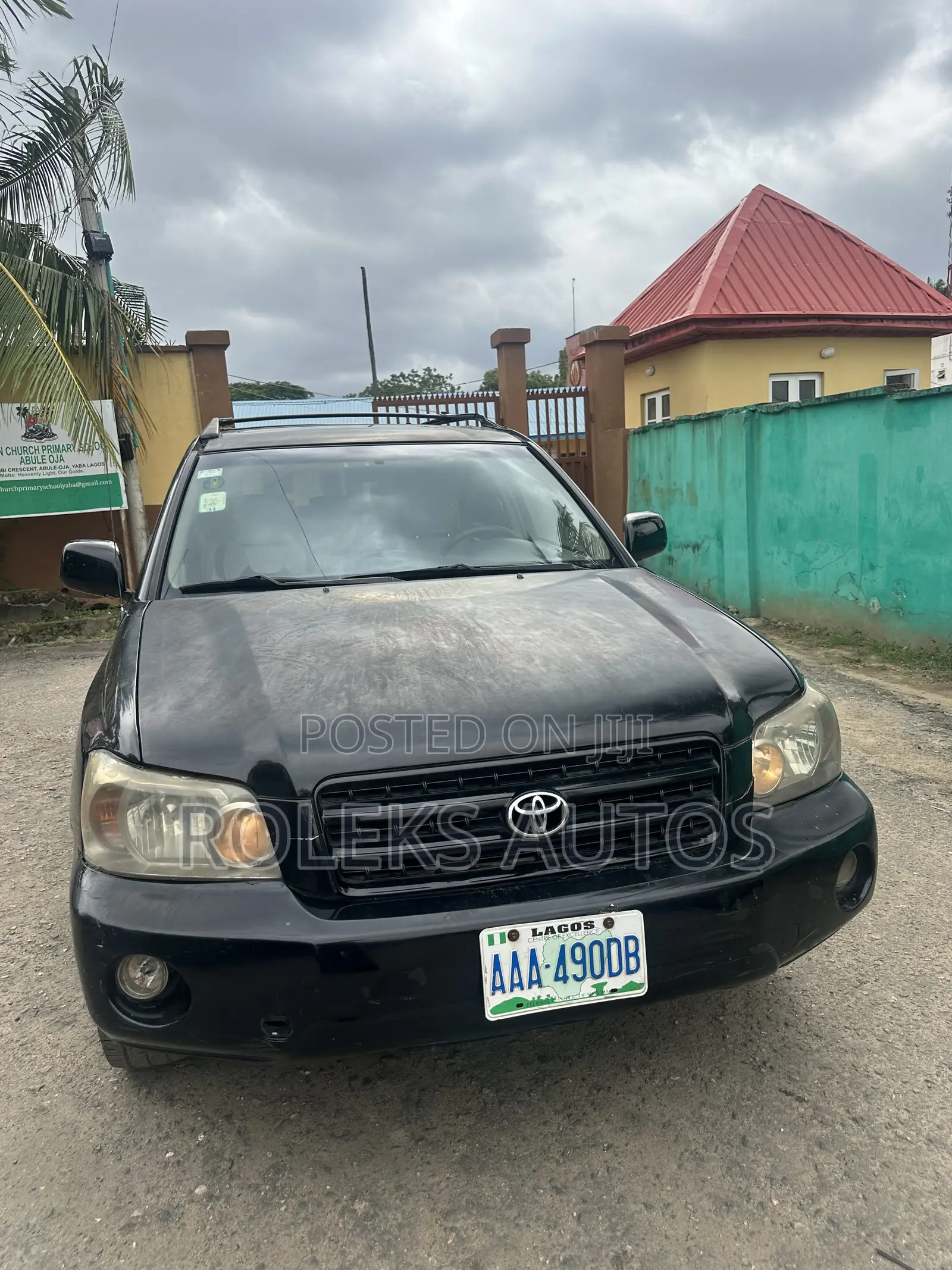 Toyota Highlander Limited V6 4x4 2004 Black