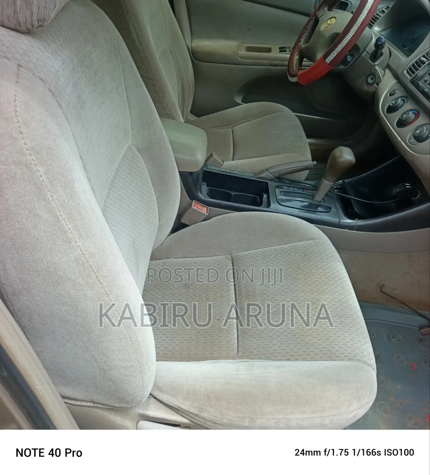Toyota Camry 2003 Gold