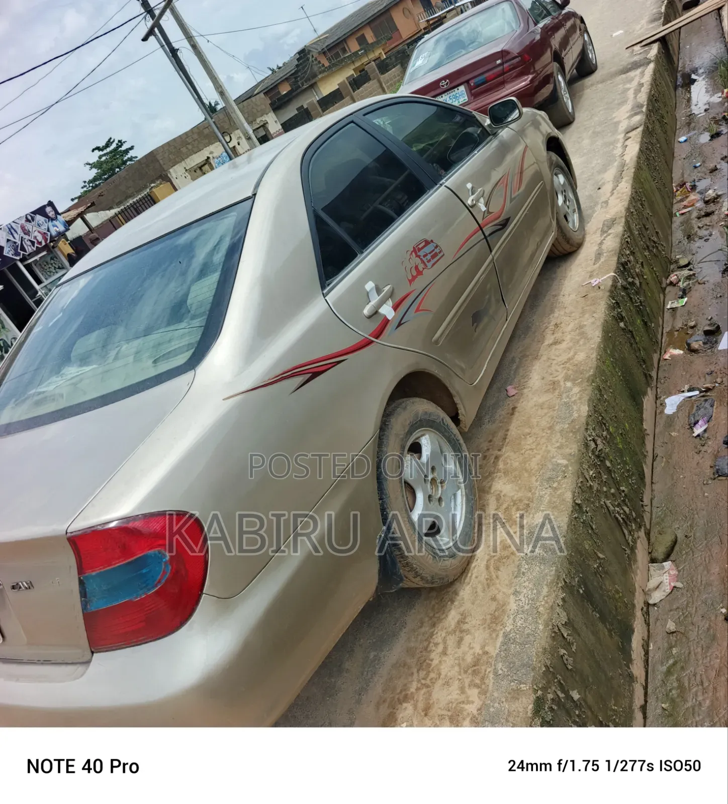 Toyota Camry 2003 Gold
