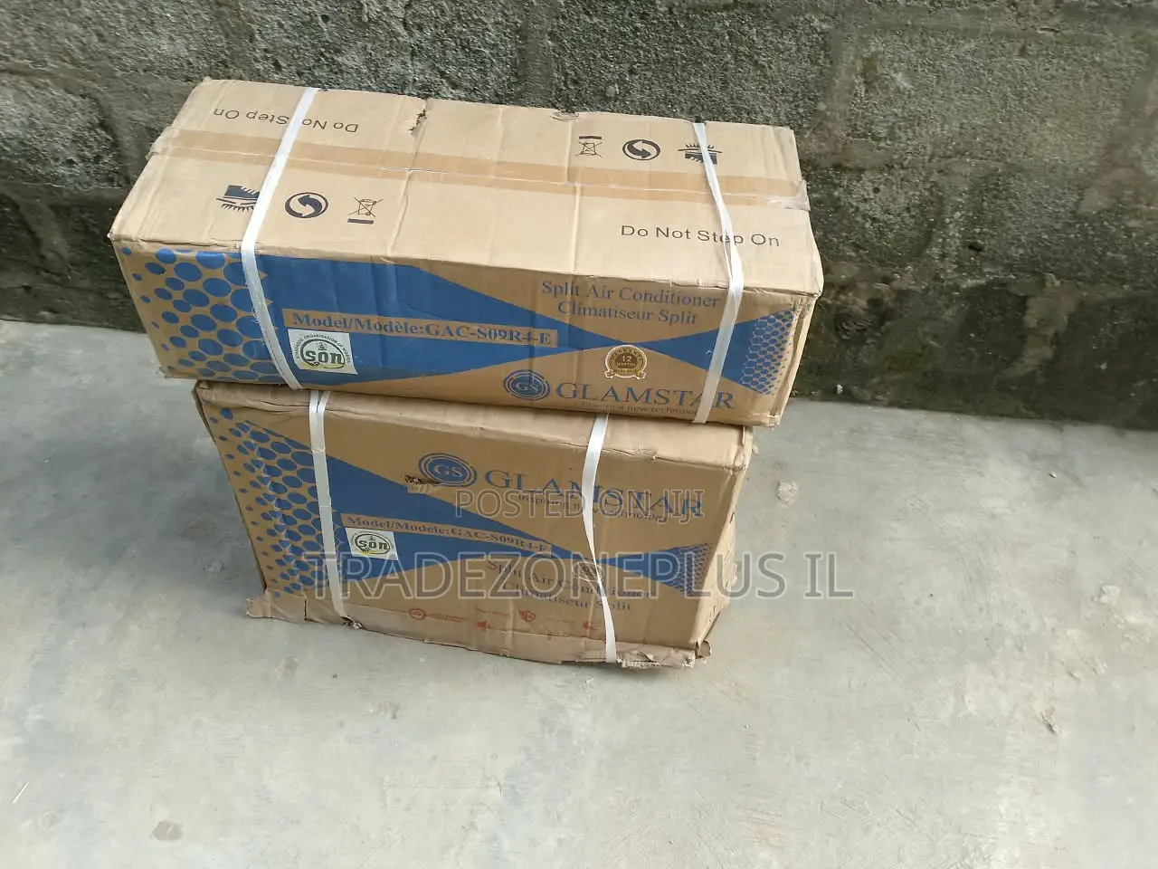 Glamstar 1HP Home AC GACS09R4E Indoor Outdoor Set
