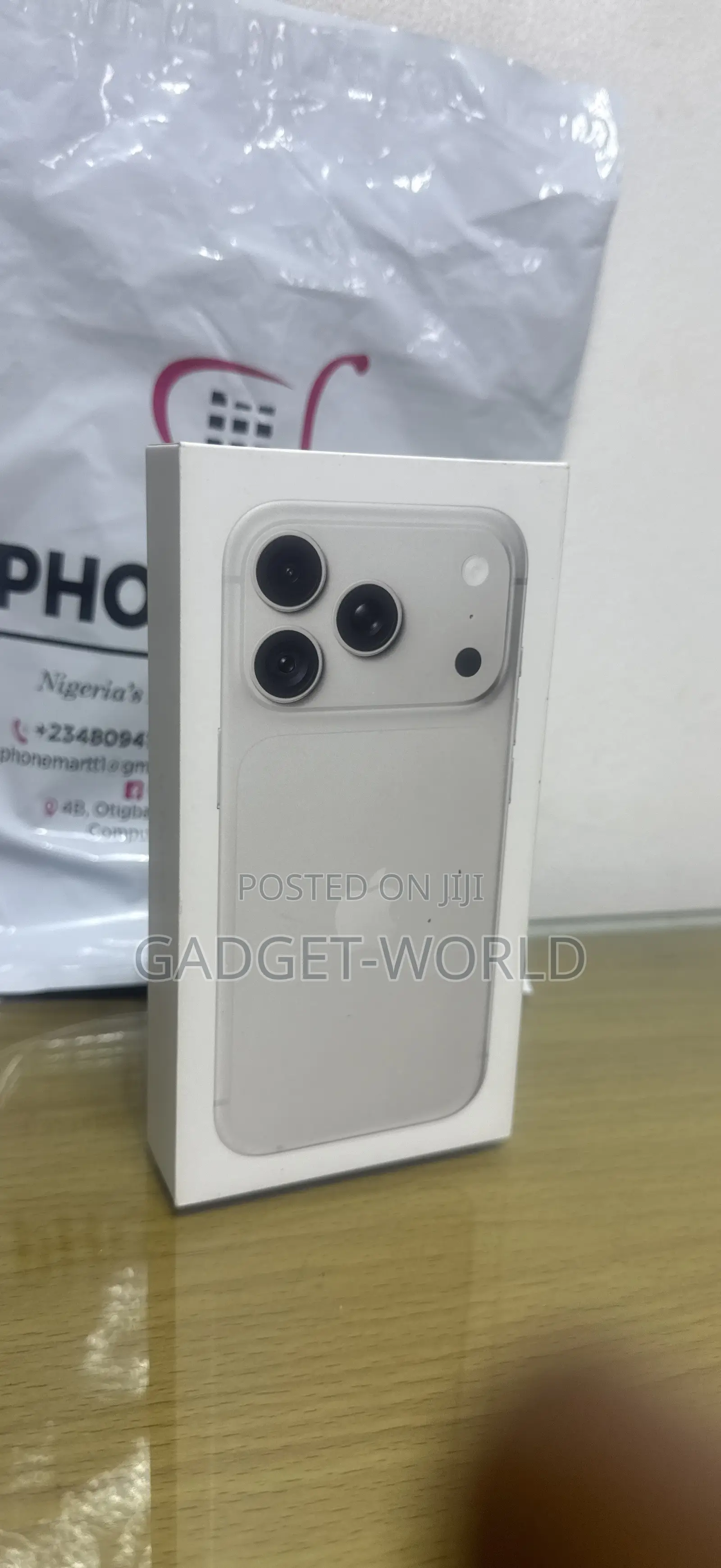 New Apple iPhone 18 Pro 1 TB Silver