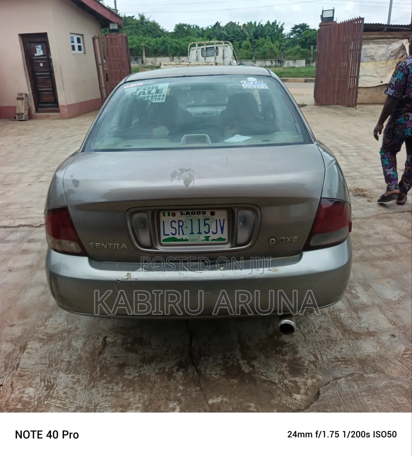 Nissan Sentra SE-R 2002 Gray