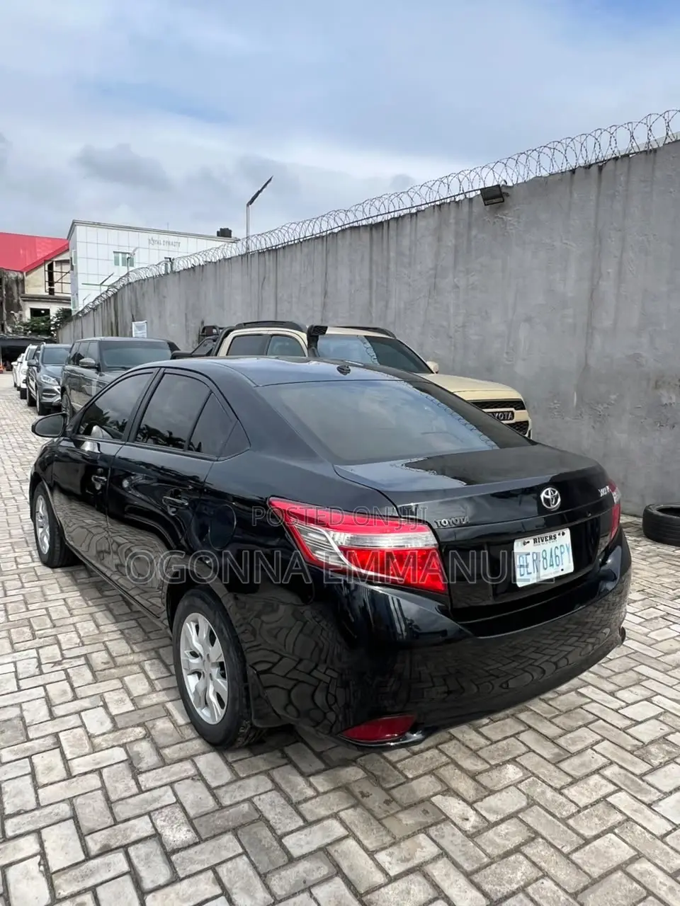 Toyota Yaris 2014 Black