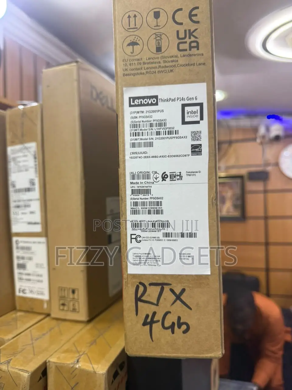 New Laptop Lenovo ThinkPad P14s 32GB Intel Core Ultra 7 SSD 1T