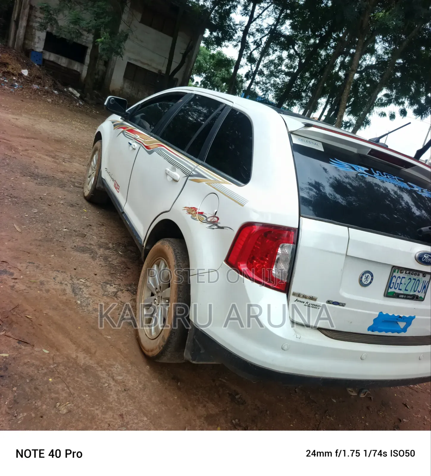Ford Edge 2007 White