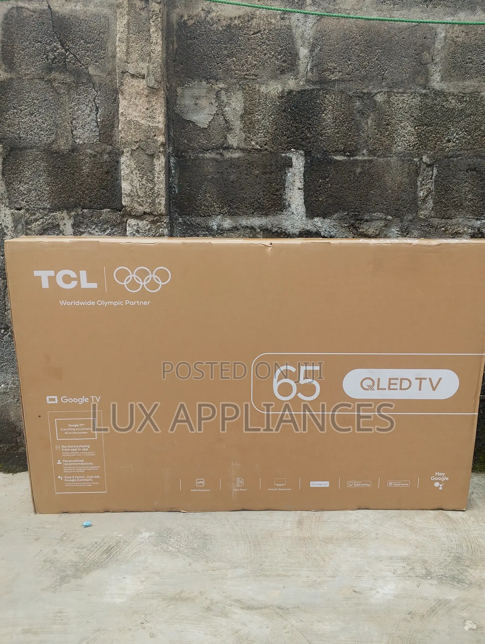 TCL 65T6D 65 Inch QLED Smart TV for Movies