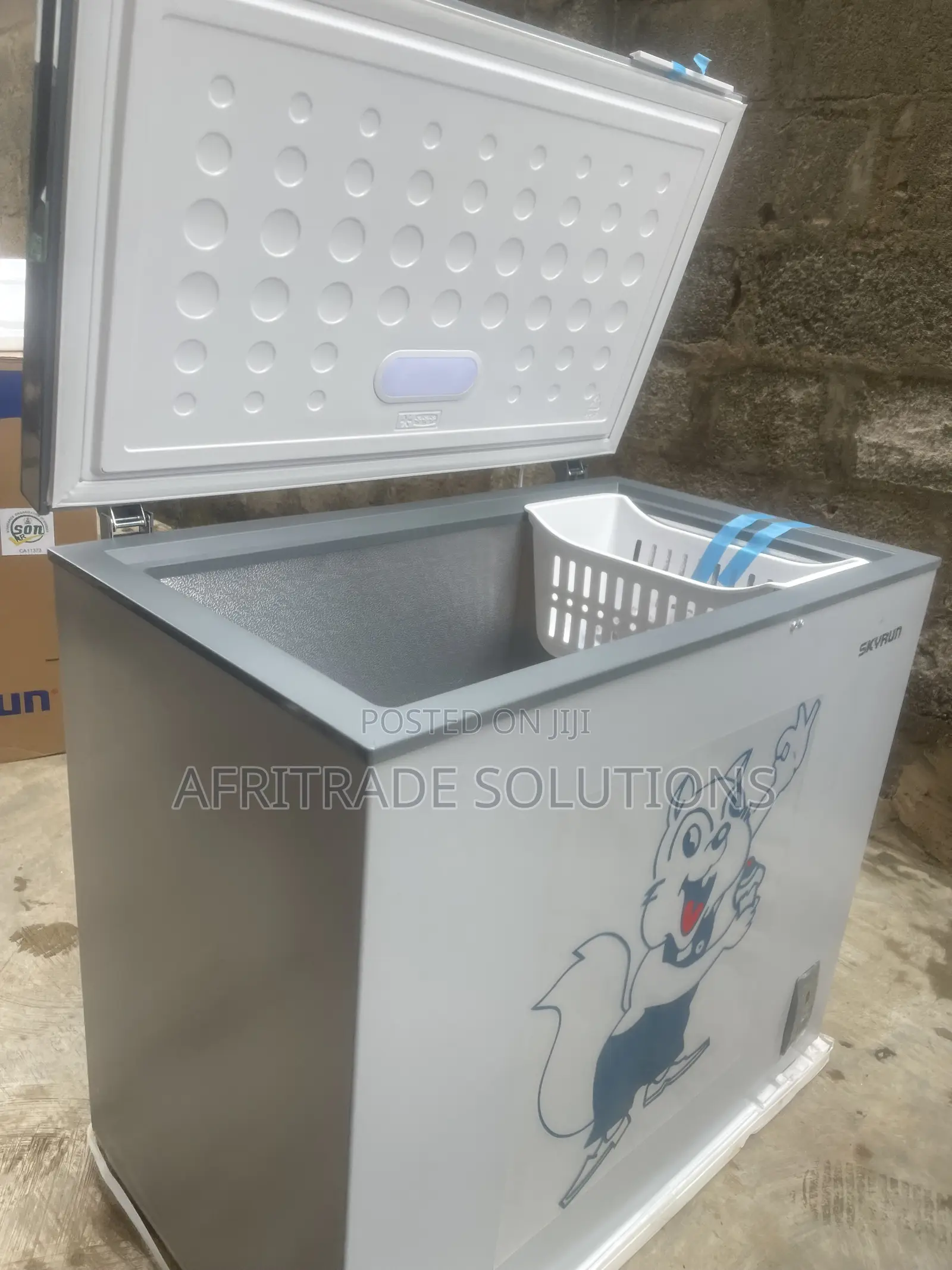 Skyrun BD-250AI Inverter Freezer – 250L Cold Storage
