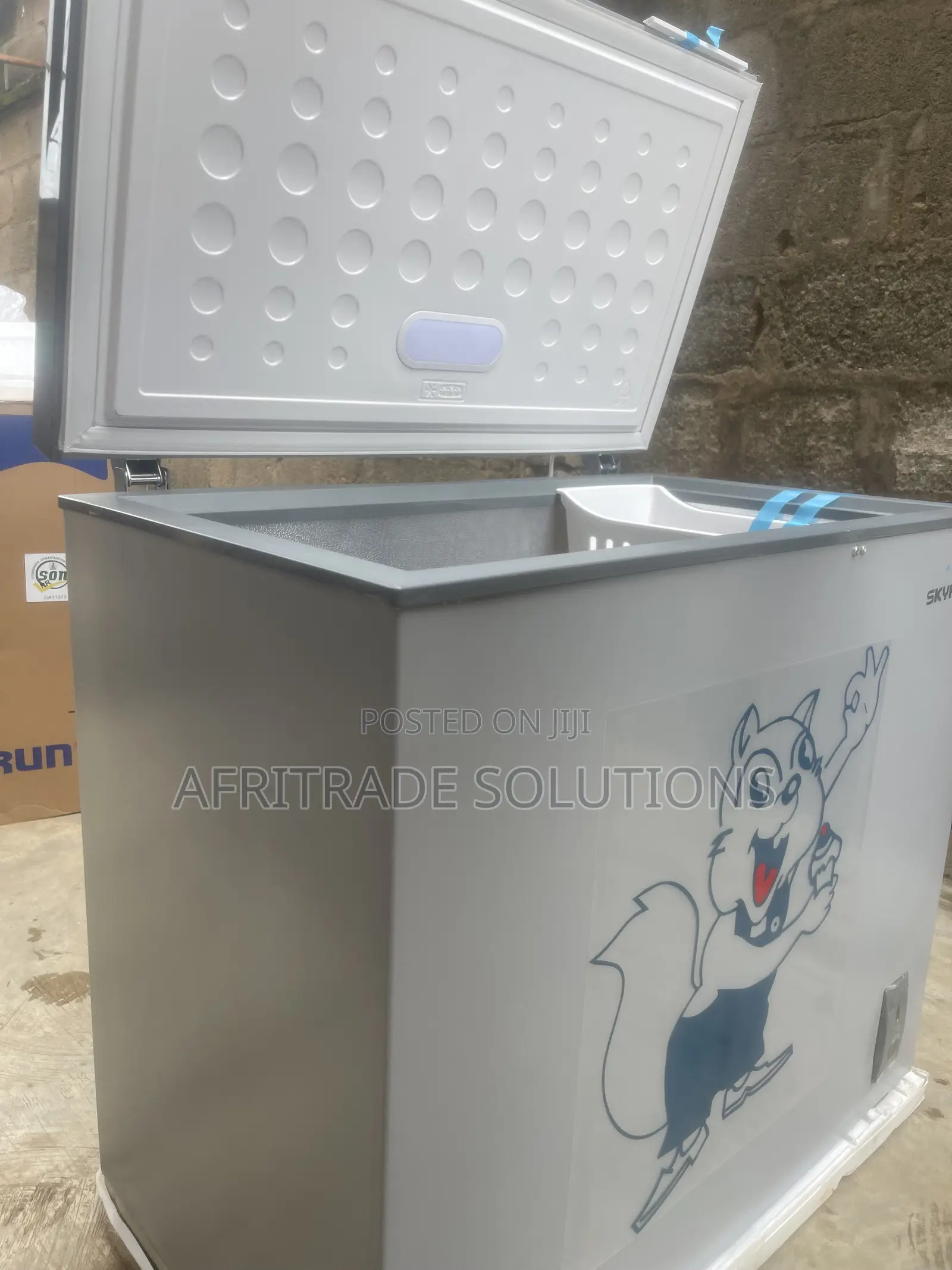 Skyrun BD-250AI Inverter Freezer – 250L Cold Storage