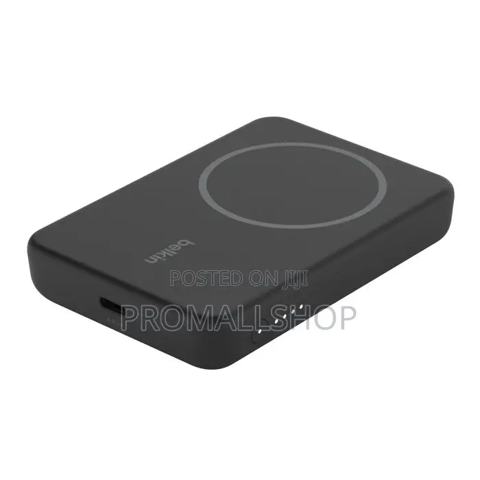 Belkin Magnetic 5000mAh Power Bank With Kickstand – Wireless Charging