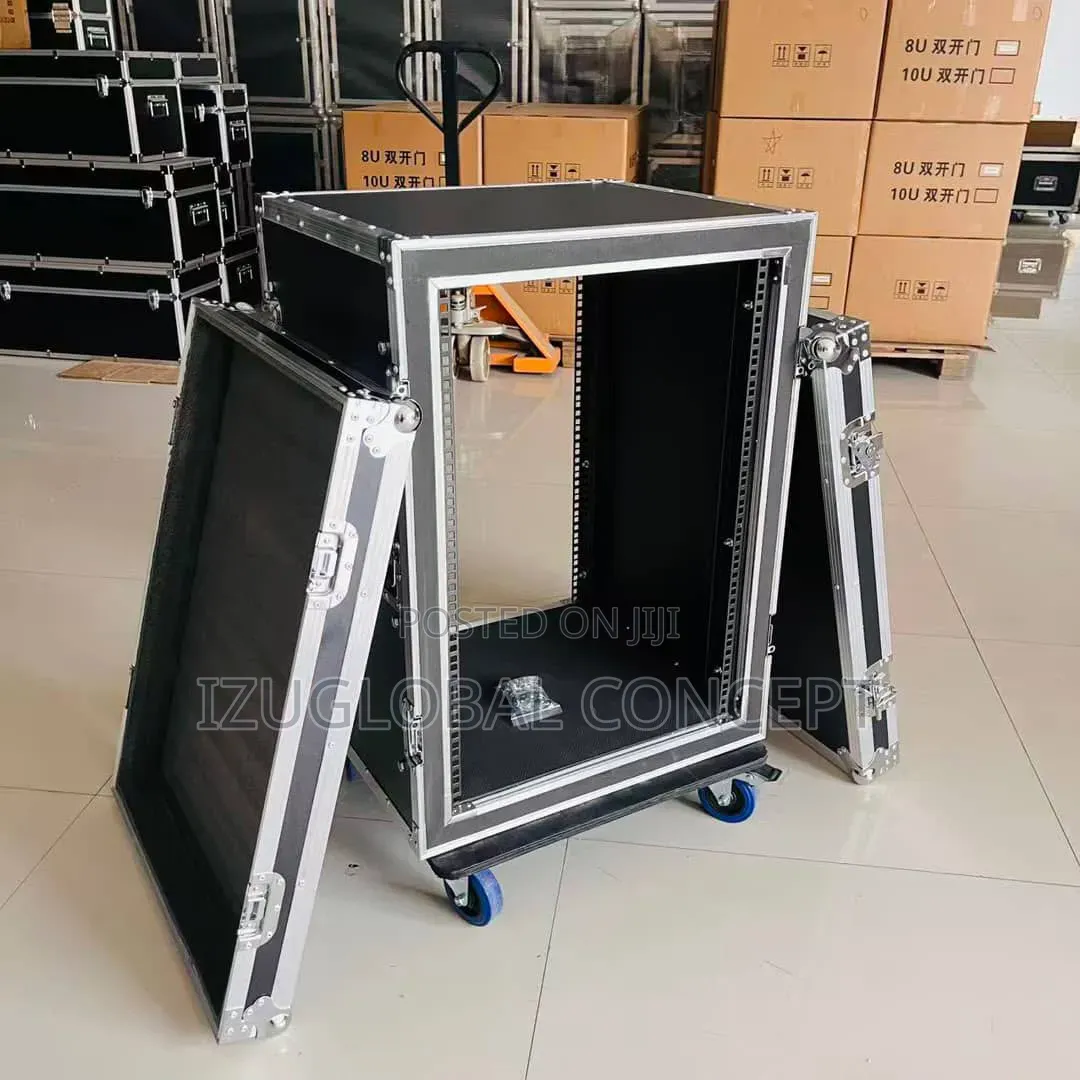 16u Amplifier Coverd Rack