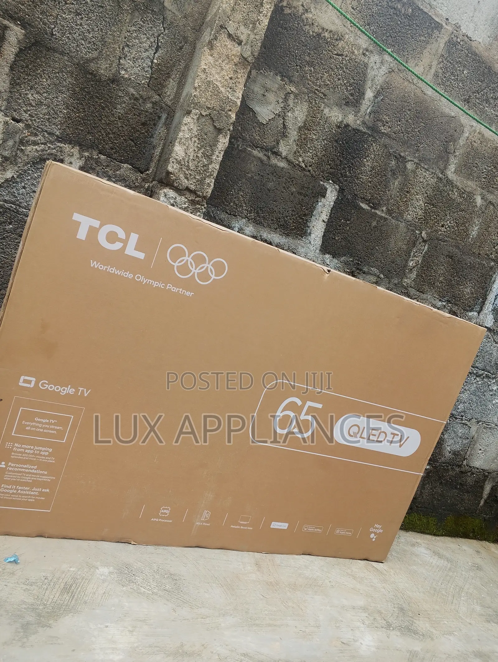 TCL 65T6D 65” QLED Smart TV | Ultra HD Large Screen