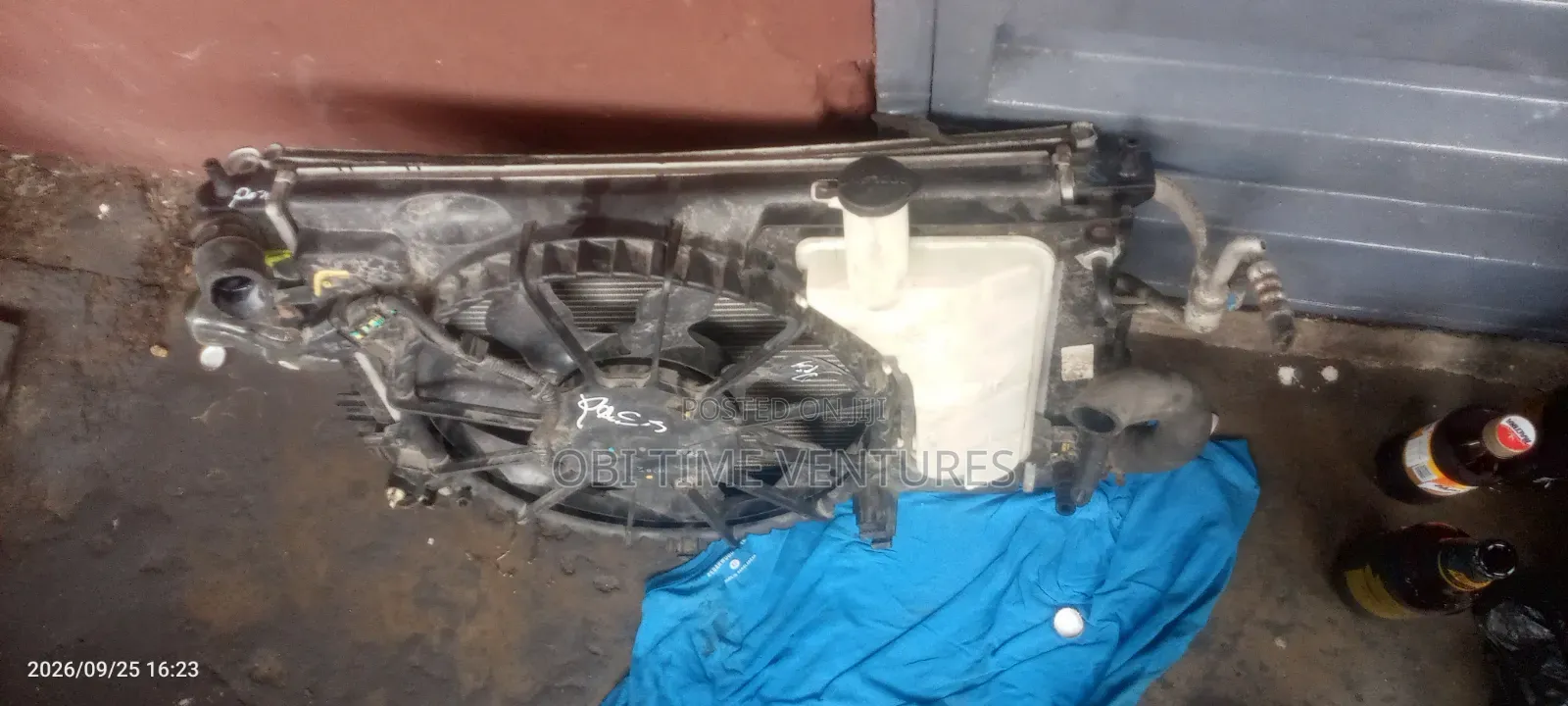 Hyundai Elantra 2012 Radiator and Fan With Condenser