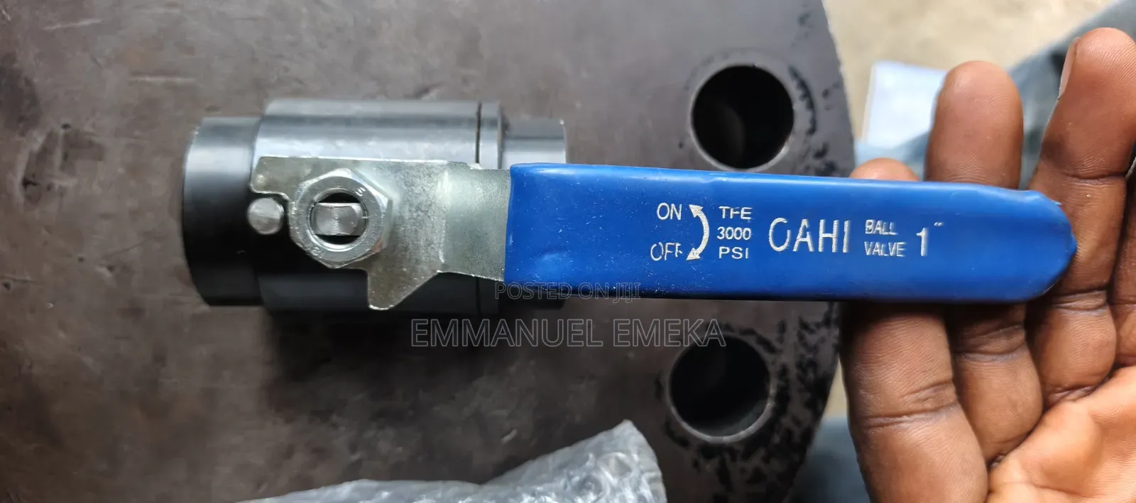 1" X 3000 NPT Cs Ball Valve